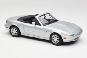Mazda MX-5 Miata NA Highlight Silver Gate 1:18 1015 Metall — bild 6 av 8