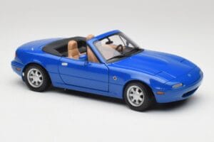 Mazda MX-5 NA Twilight Blå Mica Gate 1:18 1013 Metall — bild 6 av 8