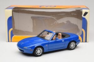 Mazda MX-5 NA Twilight Blå Mica Gate 1:18 1013 Metall — bild 8 av 8