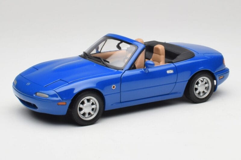 Mazda MX-5 NA Twilight Blå Mica Gate 1:18 1013 Metall