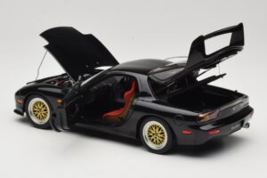 Mazda RX-7 FD Tuned Version Brilliant Black AUTOart 1:18 75968 Metall — bild 5 av 8
