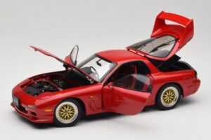 Mazda RX-7 FD Tuned Version Vintage Red AUTOart 1:18 75969 Metall — bild 2 av 8