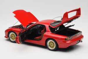 Mazda RX-7 FD Tuned Version Vintage Red AUTOart 1:18 75969 Metall — bild 5 av 8