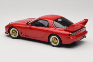 Mazda RX-7 FD Tuned Version Vintage Red AUTOart 1:18 75969 Metall — bild 7 av 8
