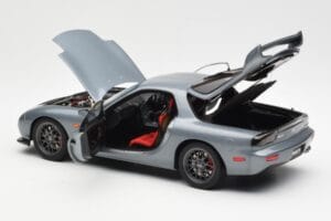 Mazda RX-7 FD Spirit R Type A Grå Metallic AUTOart 1:18 75987 Metall — bild 5 av 8