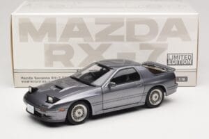 Mazda Savanna RX-7 FC3S Grå Wheelart 1:18 WA180401 Metall — bild 10 av 10