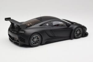 McLaren 12C GT3 Carbon Matt Svart Minichamps 1:18 151121390 Metall — bild 2 av 6