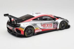McLaren 12C GT3 Hexis Racing #107 O. Panis / F. Cazenave 24 Hours of Spa 2013 Minichamps 1:18 151131397 Metall — bild 2 av 6