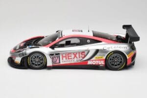 McLaren 12C GT3 Hexis Racing #107 O. Panis / F. Cazenave 24 Hours of Spa 2013 Minichamps 1:18 151131397 Metall — bild 3 av 6