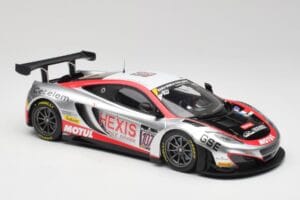 McLaren 12C GT3 Hexis Racing #107 O. Panis / F. Cazenave 24 Hours of Spa 2013 Minichamps 1:18 151131397 Metall — bild 4 av 6