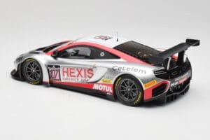McLaren 12C GT3 Hexis Racing #107 O. Panis / F. Cazenave 24 Hours of Spa 2013 Minichamps 1:18 151131397 Metall — bild 5 av 6