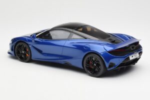 McLaren 750S Blå GT Spirit 1:18 GT458 Resin — bild 5 av 6