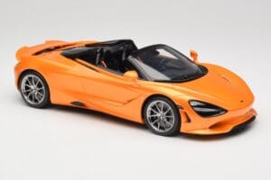 McLaren 750S Spider Papaya Orange GT Spirit 1:18 GT488 Resin — bild 4 av 6