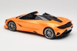McLaren 750S Spider Papaya Orange GT Spirit 1:18 GT488 Resin — bild 5 av 6