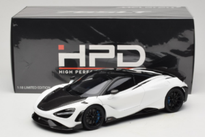 McLaren 765LT Vit HPD 1:18 HOD18007 Metall — bild 8 av 8