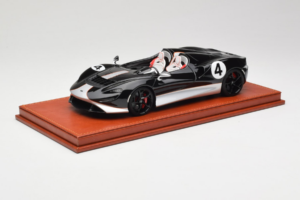 McLaren Elva Svart Silver AB Models 1:18 REMC022 Resin — bild 2 av 7