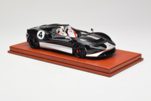 McLaren Elva Svart Silver AB Models 1:18 REMC022 Resin — bild 4 av 7