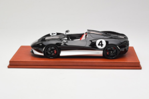 McLaren Elva Svart Silver AB Models 1:18 REMC022 Resin