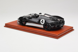 McLaren Elva Svart Silver AB Models 1:18 REMC022 Resin — bild 5 av 7