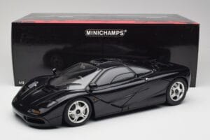 McLaren F1 Blue Metallic Minichamps 1:12 530133130 Metall — bild 8 av 8