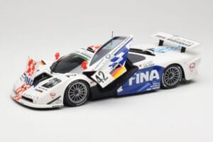 McLaren F1 GTR BMW Motorsport #42 J. Lehto / S. Soper / N. Piquet 24 Hours of Le Mans 1997 Minichamps 1:18 530133742 Metall — bild 2 av 8