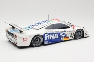 McLaren F1 GTR BMW Motorsport #42 J. Lehto / S. Soper / N. Piquet 24 Hours of Le Mans 1997 Minichamps 1:18 530133742 Metall — bild 3 av 8