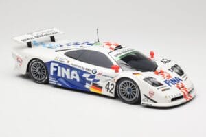 McLaren F1 GTR BMW Motorsport #42 J. Lehto / S. Soper / N. Piquet 24 Hours of Le Mans 1997 Minichamps 1:18 530133742 Metall — bild 6 av 8