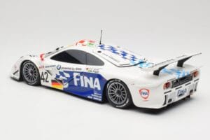 McLaren F1 GTR BMW Motorsport #42 J. Lehto / S. Soper / N. Piquet 24 Hours of Le Mans 1997 Minichamps 1:18 530133742 Metall — bild 7 av 8