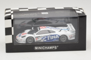 McLaren F1 GTR #9 Fina P. Kox / R. Ravaglia / A. Montermini 24 Hours of Le Mans 1997 Minichamps 1:43 MCLAREN002 Metall — bild 5 av 5