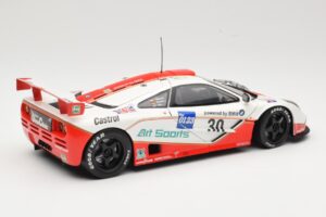 McLaren F1 GTR GT1 #30 West Competition J. Nielsen 1996 UT Models 1:18 39624 Metall — bild 3 av 8