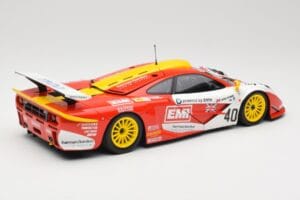 McLaren F1 GTR Gulf Team Davidoff #40 D. O'Rourke / G. Sugden / J. Auberlein 24 Hours of Le Mans 1998 Minichamps 1:18 5301338 — bild 3 av 8