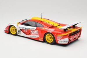 McLaren F1 GTR Gulf Team Davidoff #40 D. O'Rourke / G. Sugden / J. Auberlein 24 Hours of Le Mans 1998 Minichamps 1:18 5301338 — bild 7 av 8