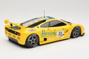 McLaren F1 GTR Harrods Mach One Racing #51 A. Wallace / D. Bell / J. Bell 24 Hours of Le Mans 1995 Minichamps 1:18 530133551  — bild 3 av 8