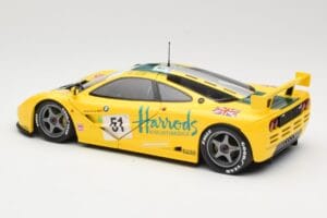 McLaren F1 GTR Harrods Mach One Racing #51 A. Wallace / D. Bell / J. Bell 24 Hours of Le Mans 1995 Minichamps 1:18 530133551  — bild 7 av 8