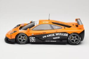 McLaren F1 GTR Kokusai Kaihatsu Racing #53 O. Giroix / J. Sala / P. Deletraz 24 Hours of Le Mans 1996 Minichamps 1:18 5301336 — bild 4 av 8