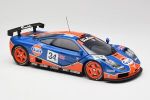 McLaren F1 GTR #34 Gulf Racing 1996 UT Models 1:18 39621 Metall — bild 6 av 8