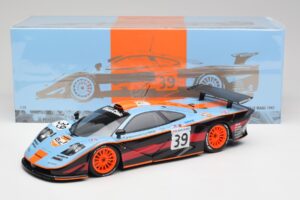 McLaren F1 GTR #39 R. Bellm / A. Gilbert-Scott 24 Hours of Le Mans 1997 Minichamps 1:18 530133739 Metall — bild 8 av 8