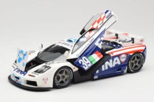 McLaren F1 GTR Team Bigazzi #39 N. Piquet / A. Cecotto / D. Sullivan 24 Hours of Le Mans 1996 Minichamps 1:18 530133639 Metal — bild 2 av 8