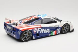 McLaren F1 GTR Team Bigazzi #39 N. Piquet / A. Cecotto / D. Sullivan 24 Hours of Le Mans 1996 Minichamps 1:18 530133639 Metal — bild 3 av 8