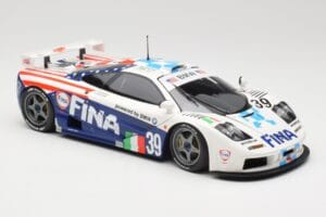 McLaren F1 GTR Team Bigazzi #39 N. Piquet / A. Cecotto / D. Sullivan 24 Hours of Le Mans 1996 Minichamps 1:18 530133639 Metal — bild 6 av 8