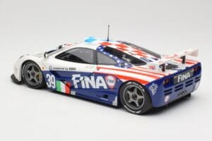 McLaren F1 GTR Team Bigazzi #39 N. Piquet / A. Cecotto / D. Sullivan 24 Hours of Le Mans 1996 Minichamps 1:18 530133639 Metal — bild 7 av 8
