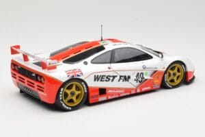 McLaren F1 GTR West Competition #49 J. Nielsen / J. Mass / T. Bscher 24 Hours of Le Mans 1995 Minichamps 1:18 530133549 Metal — bild 3 av 8