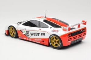 McLaren F1 GTR West Competition #49 J. Nielsen / J. Mass / T. Bscher 24 Hours of Le Mans 1995 Minichamps 1:18 530133549 Metal — bild 7 av 8