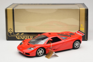 McLaren F1 High Mirror Light Red Guiloy 1:18 67505 Metall — bild 8 av 8