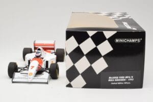 McLaren Ford MP4/8 #7 M. Hakkinen 1993 Minichamps 1:18 530931837 Metall — bild 6 av 6