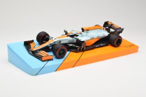 McLaren MCL35M #4 L. Norris 3rd Place Monaco GP 2021 Minichamps 1:18 533212402 Metall — bild 2 av 6