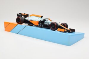 McLaren MCL35M #4 L. Norris 3rd Place Monaco GP 2021 Minichamps 1:18 533212402 Metall — bild 4 av 6