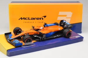 McLaren MCL35M Mercedes #3 D. Ricciardo McLaren F1 Team Bahrain Grand Prix 2021 Minichamps 1:18 533211803 Resin — bild 7 av 7