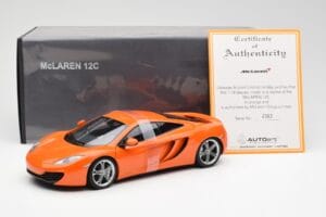 McLaren MP4-12C Orange AUTOart 1:18 76006 Metall — bild 8 av 8