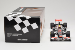 McLaren MP4-26 Mercedes #3 L. Hamilton Vodafone McLaren F1 2011 Minichamps 1:18 530111803 Metall — bild 7 av 7